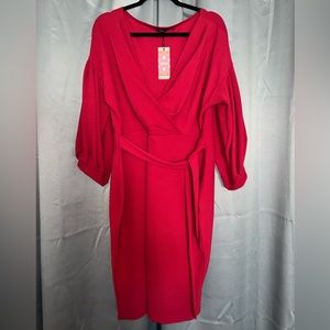NWT Boohoo wrap dress